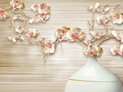 Fototapete Prächtige Orchidee