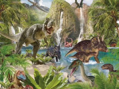 Fototapete Dinosaurier-Königreich