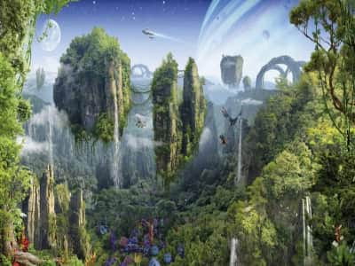 Fototapete Pandora-Avatar