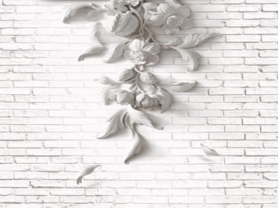 Fototapete Steinblume