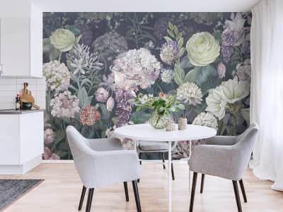 Fototapete Große Blumen