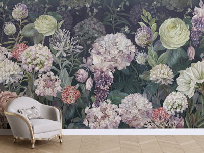 Fototapete Große Blumen
