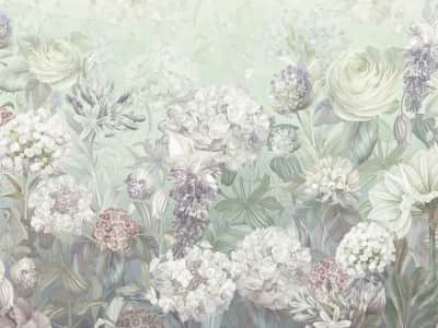 Fototapete Schöner Sommergarten