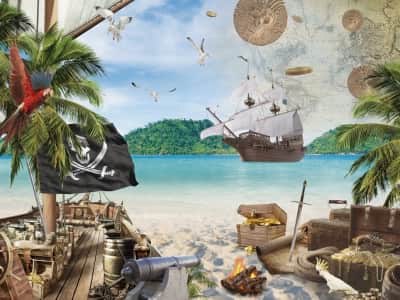Fototapete Pirateninsel