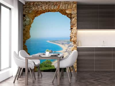 Fototapete Spanien Blanes