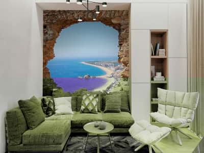 Fototapete Spanien Blanes