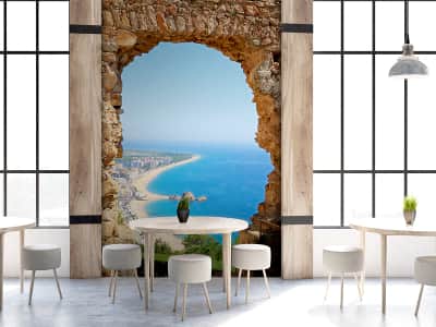 Fototapete Spanien Blanes