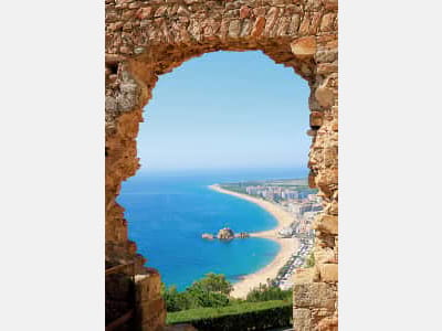 Fototapete Spanien Blanes