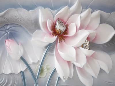 Fototapete Üppige Magnolie