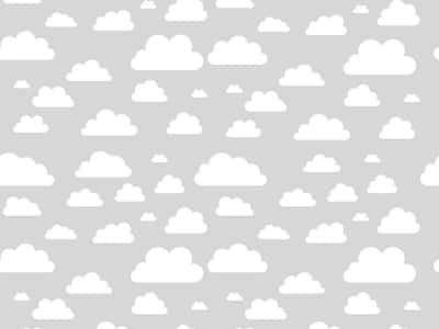 Fototapete Wolken auf grauem Hintergrund