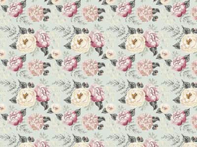 Fototapete Sommerliche helle Blumen