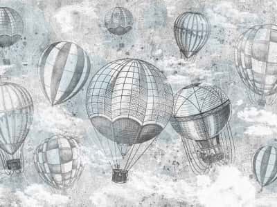 Fototapete Wunderschöne Luftballons