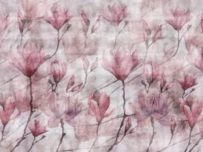 Fototapete Blühende Magnolienblüten