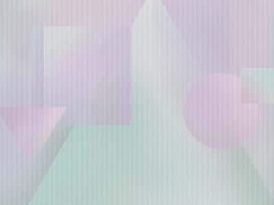 Fototapete Rosa und blaue Geometrie