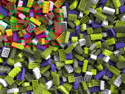 Fototapete Lego