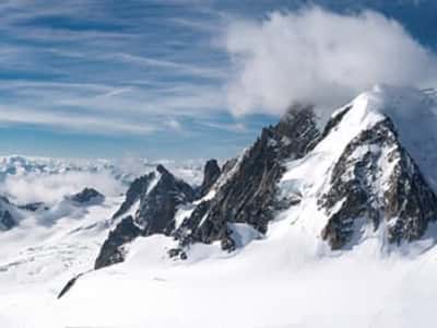 Fototapete Winterberge