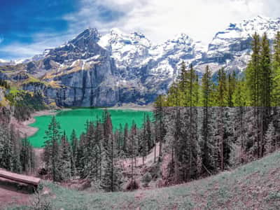 Fototapete Berge in den Alpen