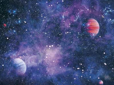 Fototapete Ferne Planeten