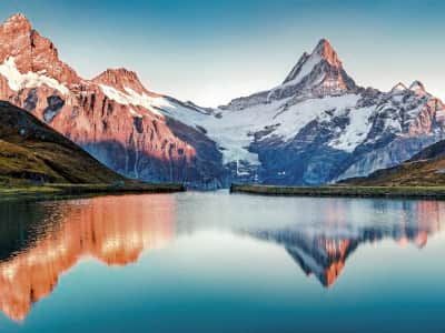 Fototapete Ruhiger Bergsee