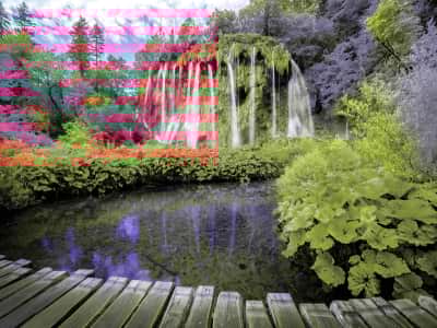 Fototapete Parken Sie in Kroatien