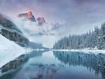 Fototapete Berge im Winter