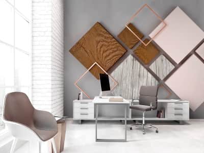 Fototapete Quadrate 3D