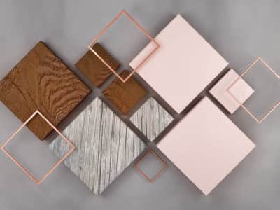 Fototapete Quadrate 3D