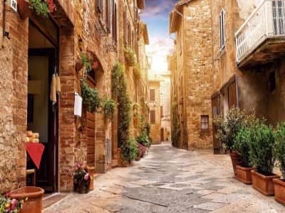 Fototapete Schöne Straße in Italien