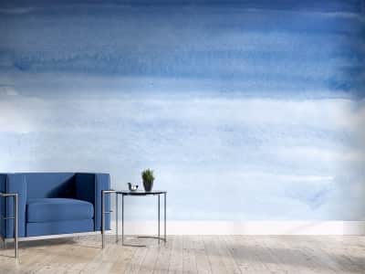 Fototapete Himmel-Aquarell