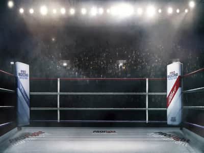 Fototapete Boxring