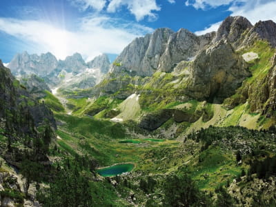 Fototapete Hochgebirgstal