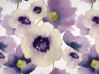 Fototapete Aquarellstrauß