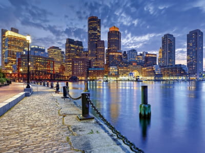 Fototapete Bostoner Hafen