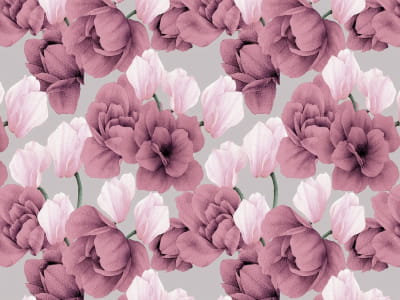 Fototapete Samtblumen