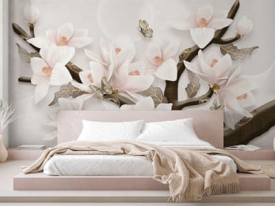 Fototapete Bezaubernde Magnolien