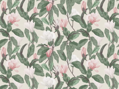 Fototapete Zarte Magnolie