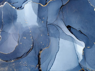 Fototapete Tief blaues Meer
