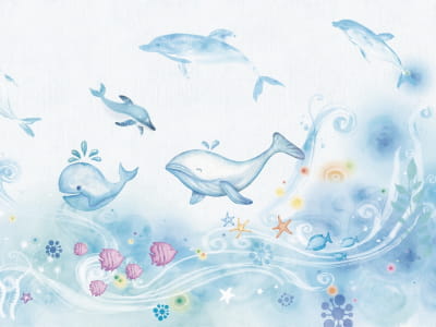 Fototapete Fantastische Unterwasserwelt