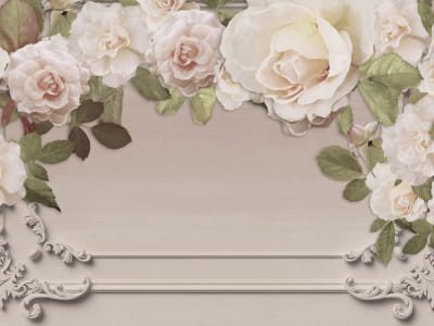 Fototapete Unvergleichliche Rosen