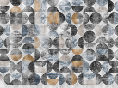 Fototapete Mosaik mit Steinmuster