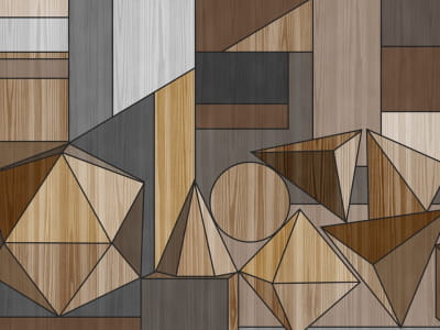 Fototapete Geometrieabstraktion