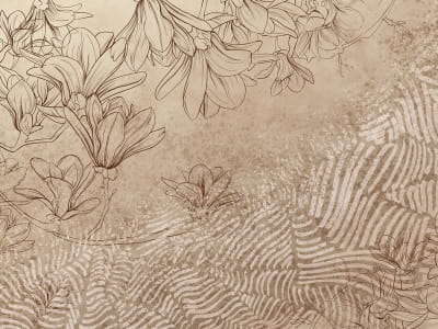 Fototapete Bezaubernde Magnolie