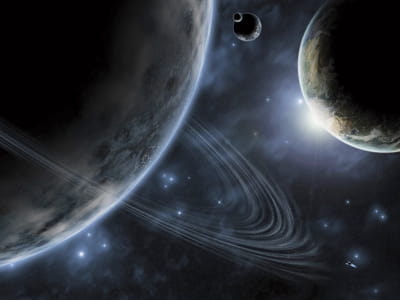 Fototapete Planetensystem