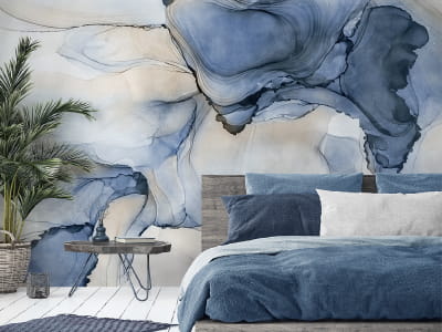 Fototapete Aquarelltinte