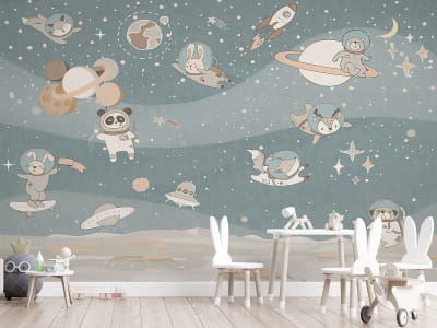 Fototapete Kleine Astronauten