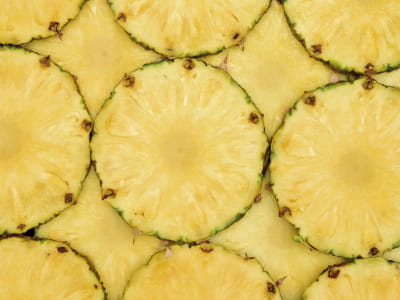 Fototapete Saftige Ananas