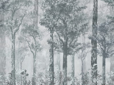 Fototapete Laubwald