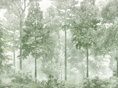 Fototapete Wiener Grüner Wald