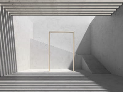 Fototapete Raum 3D