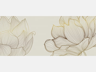 Fototapete Wunderschöner Lotus